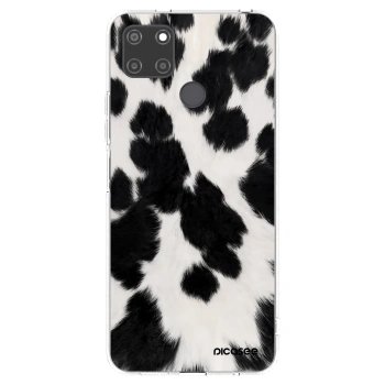 Picasee Realme C21Y Hülle - Transparentes Silikon - Black Moo