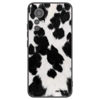 Picasee Xiaomi 12 Lite Hülle - Schwarzes Silikon - Black Moo