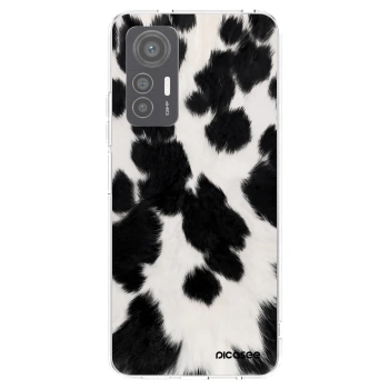 Picasee Xiaomi 12 Lite Hülle - Transparentes Silikon - Black Moo