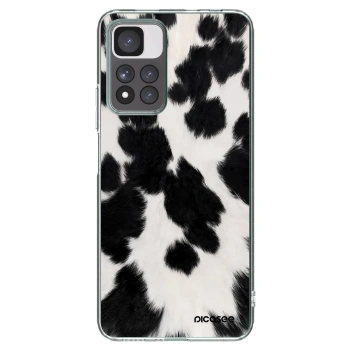 Picasee Xiaomi Redmi Note 11 Pro+ 5G Hülle - Transparentes Silikon - Black Moo