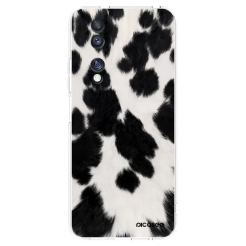 Picasee Honor 70 Hülle - Transparentes Silikon - Black Moo