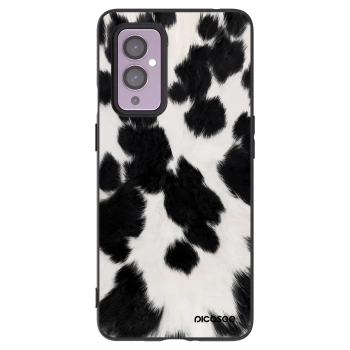 Picasee OnePlus 9 Hülle - Schwarzes Silikon - Black Moo