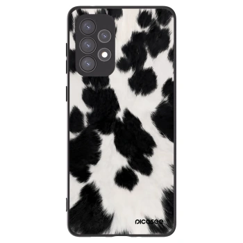 Picasee Samsung Galaxy A73 5G Hülle - Schwarzes Silikon - Black Moo