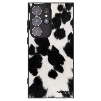 Picasee Samsung Galaxy S23 Ultra 5G Hülle - Schwarzes Silikon - Black Moo