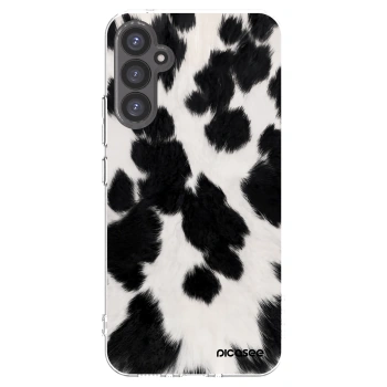 Picasee Samsung Galaxy A34 5G A346B Hülle - Transparentes Silikon - Black Moo