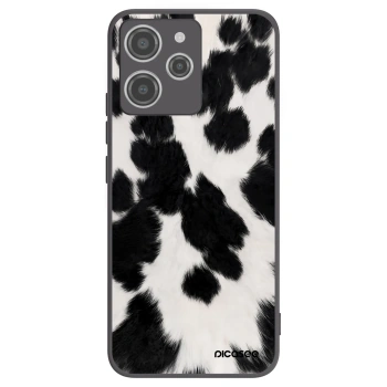 Picasee Xiaomi Redmi 12 4G Hülle - Schwarzes Silikon - Black Moo