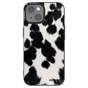 Picasee Apple iPhone 15 Hülle - Schwarzes Silikon - Black Moo