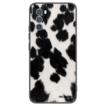 Hülle für Motorola Moto G62 - Black Moo