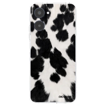 Picasee Realme 10 4G Hülle - Transparentes Silikon - Black Moo