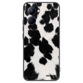 Picasee Realme C33 (2023) Hülle - Schwarzes Silikon - Black Moo