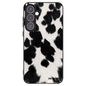 Picasee Samsung Galaxy A55 5G A556B Hülle - Schwarzes Silikon - Black Moo