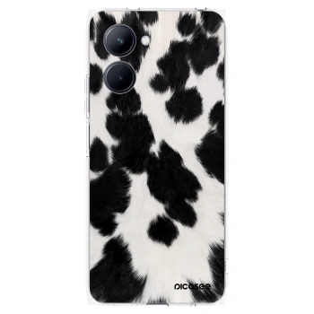 Picasee Realme C33 (2023) Hülle - Transparentes Silikon - Black Moo