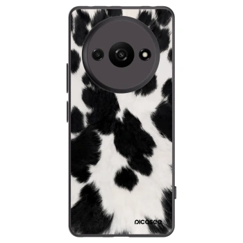 Picasee Xiaomi Redmi A3 Hülle - Schwarzes Silikon - Black Moo