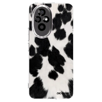 Picasee Honor 200 Pro 5G Hülle - Transparentes Silikon - Black Moo