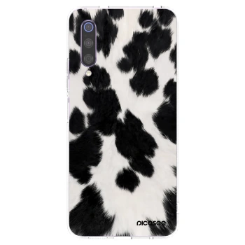Picasee Xiaomi Mi 9 Hülle - Transparentes Silikon - Black Moo