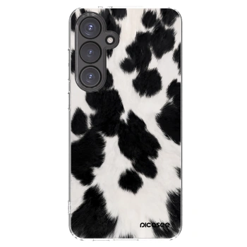 Picasee Samsung Galaxy S24 FE S721B Hülle - Transparentes Silikon - Black Moo