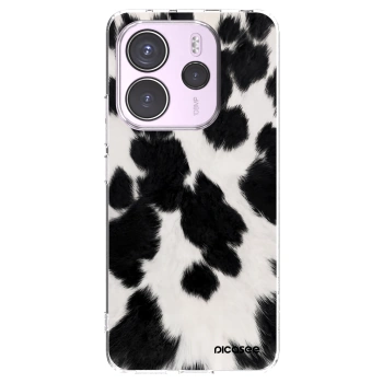 Picasee Xiaomi Redmi Note 14 4G Hülle - Transparentes Silikon - Black Moo