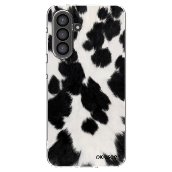 Picasee Samsung Galaxy A56 5G A566B Hülle - Transparentes Silikon - Black Moo