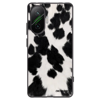 Picasee Xiaomi Poco F7 5G Hülle - Schwarzes Silikon - Black Moo