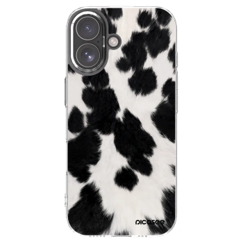 Picasee Apple iPhone 17 Hülle - Transparentes Silikon - Black Moo