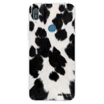 Picasee Huawei Y6 2019 Hülle - Transparentes Silikon - Black Moo