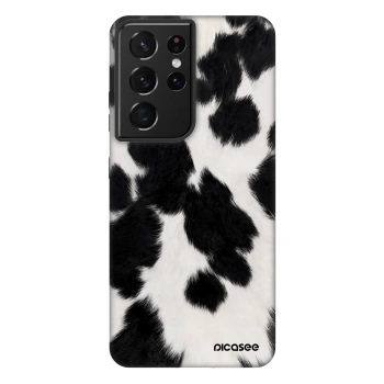 Picasee Fashion Case für Samsung Galaxy S21 Ultra 5G G998B - Black Moo