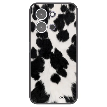 Picasee Xiaomi Redmi 15C 5G Hülle - Schwarzes Silikon - Black Moo