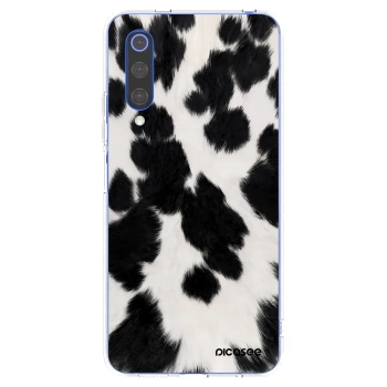 Picasee Xiaomi Mi 9 SE Hülle - Transparentes Silikon - Black Moo