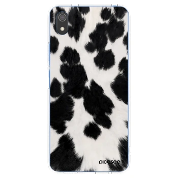 Picasee Xiaomi Redmi 7A Hülle - Transparentes Silikon - Black Moo