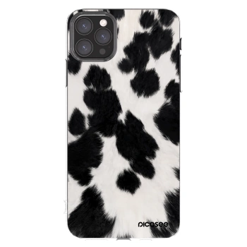Picasee Apple iPhone 11 Pro Max Hülle - Transparentes Silikon - Black Moo