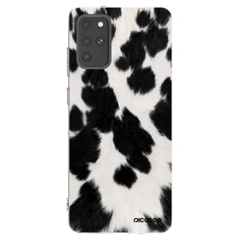 Picasee Samsung Galaxy S20+ G985F Hülle - Transparentes Silikon - Black Moo