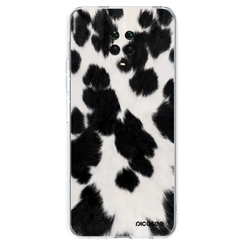 Picasee Xiaomi Redmi Note 9 Pro Hülle - Transparentes Silikon - Black Moo