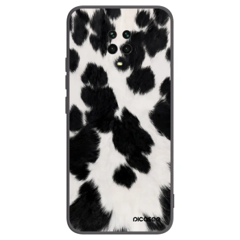 Picasee Xiaomi Redmi Note 9 Pro Hülle - Schwarzes Silikon - Black Moo