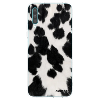 Picasee Samsung Galaxy A30s A307F Hülle - Transparentes Silikon - Black Moo