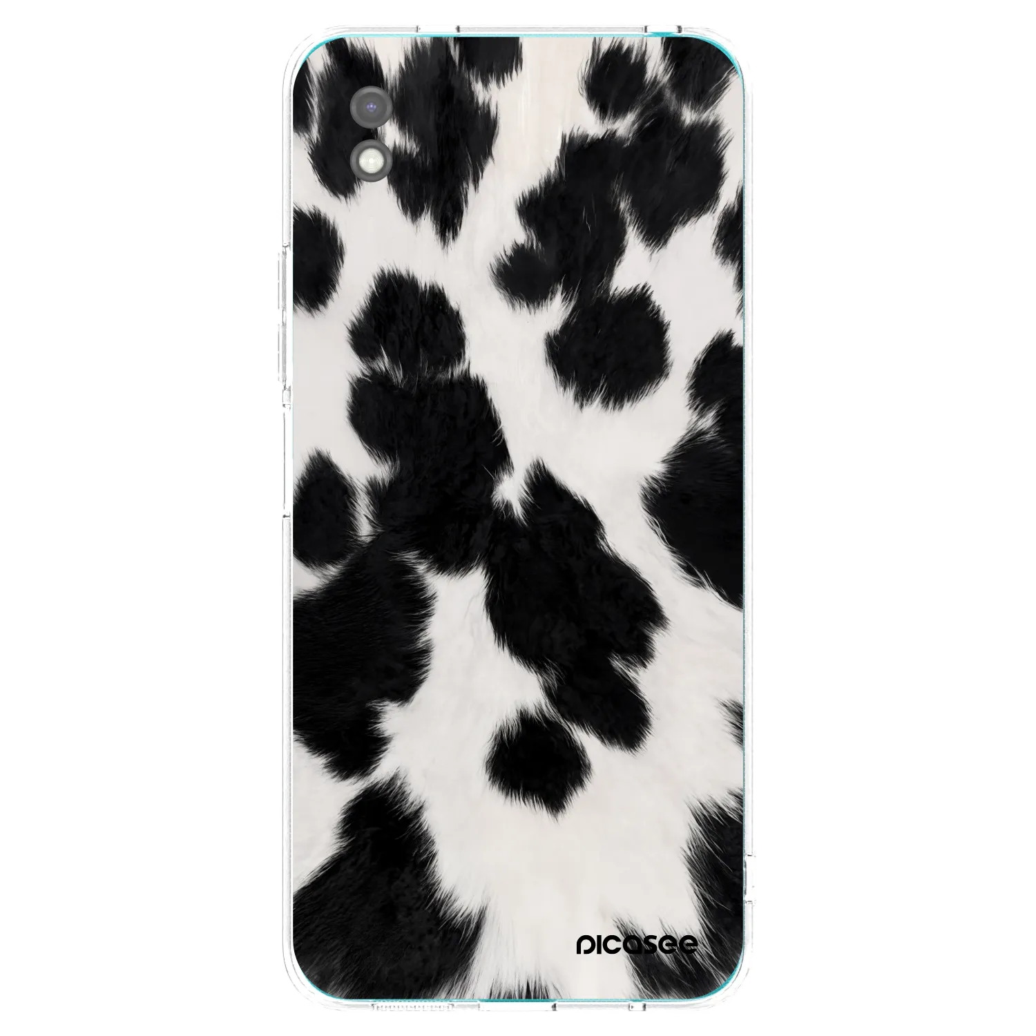 Picasee Xiaomi Redmi 9A Hülle - Schwarzes Silikon - Black Moo