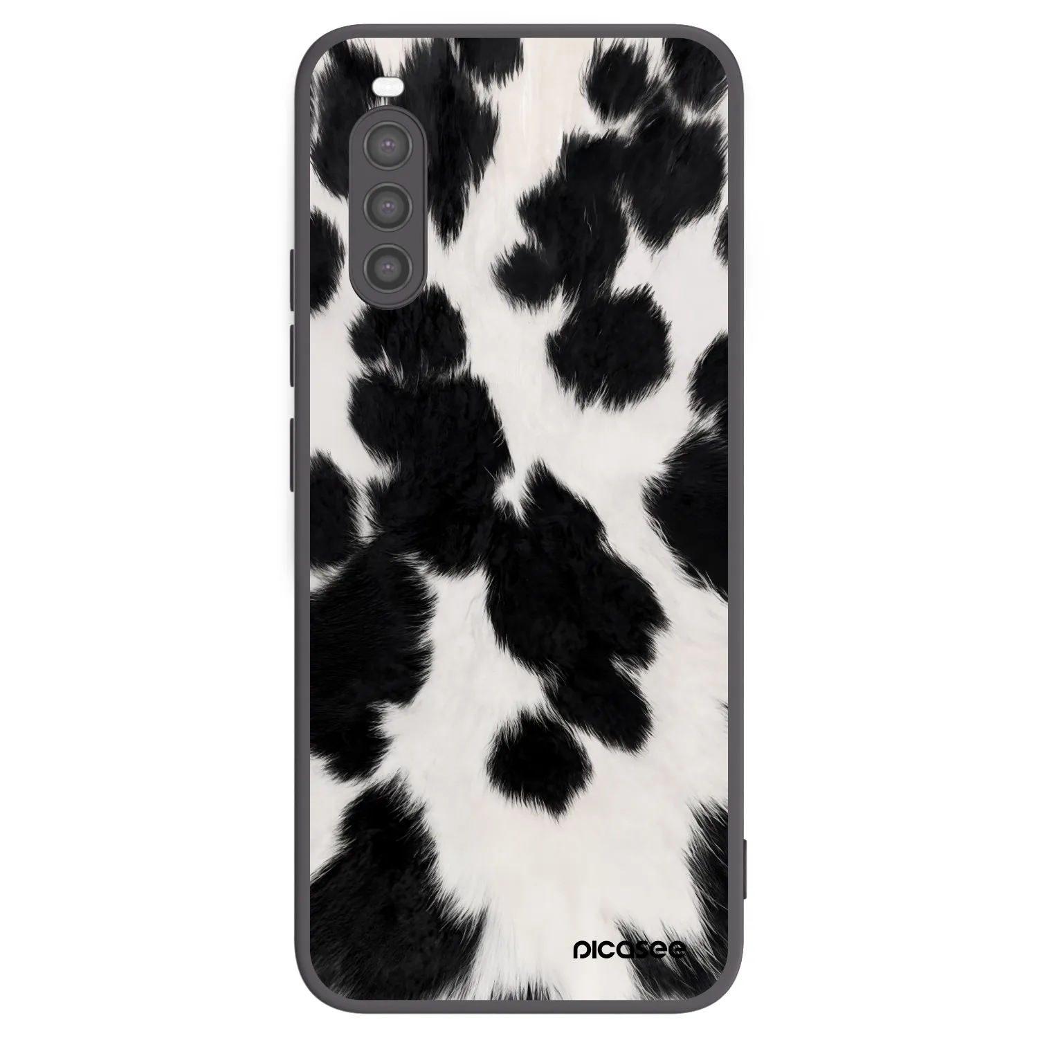 Picasee Sony Xperia 10 II Hülle - Schwarzes Silikon - Black Moo