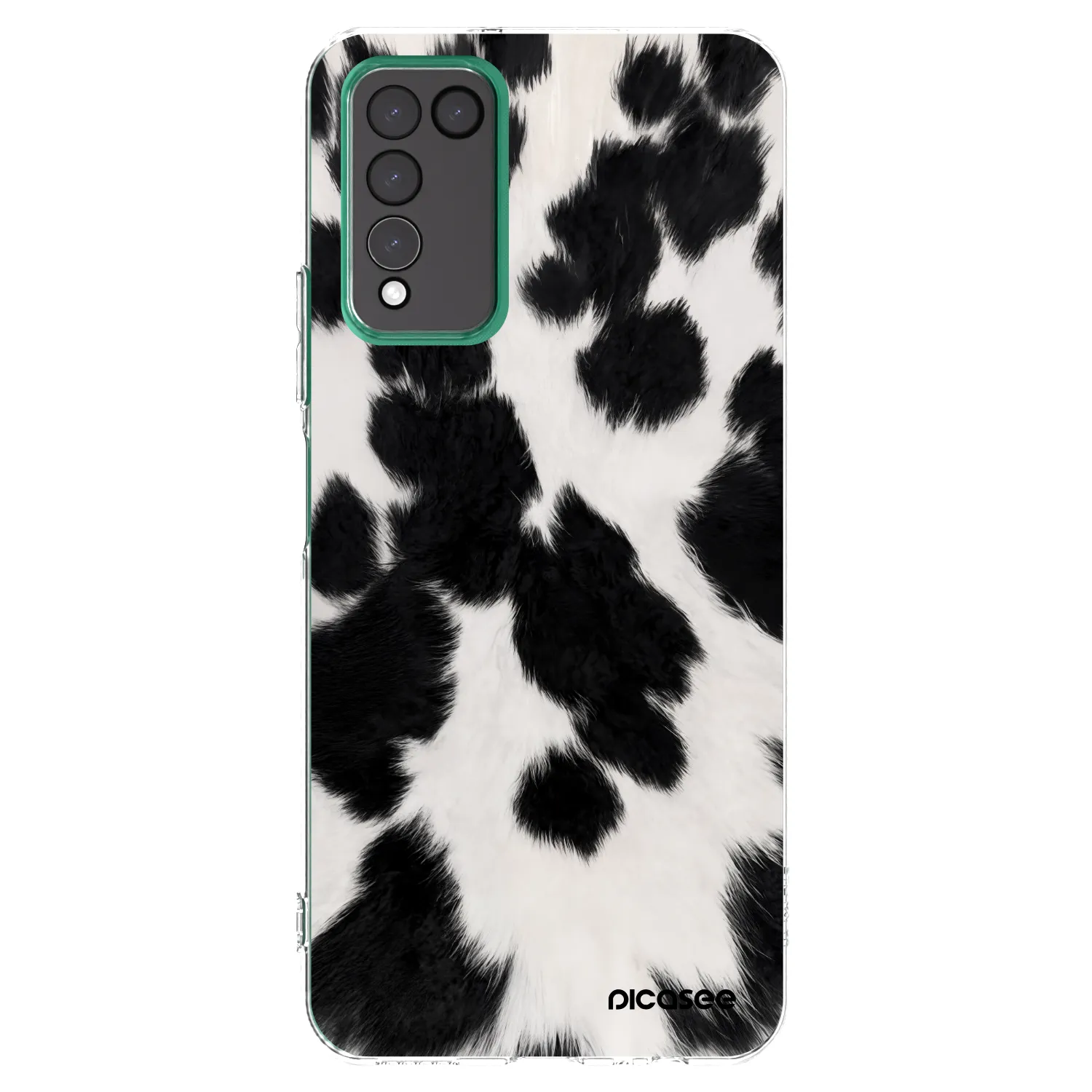 Picasee Honor 10X Lite Hülle - Transparentes Silikon - Black Moo