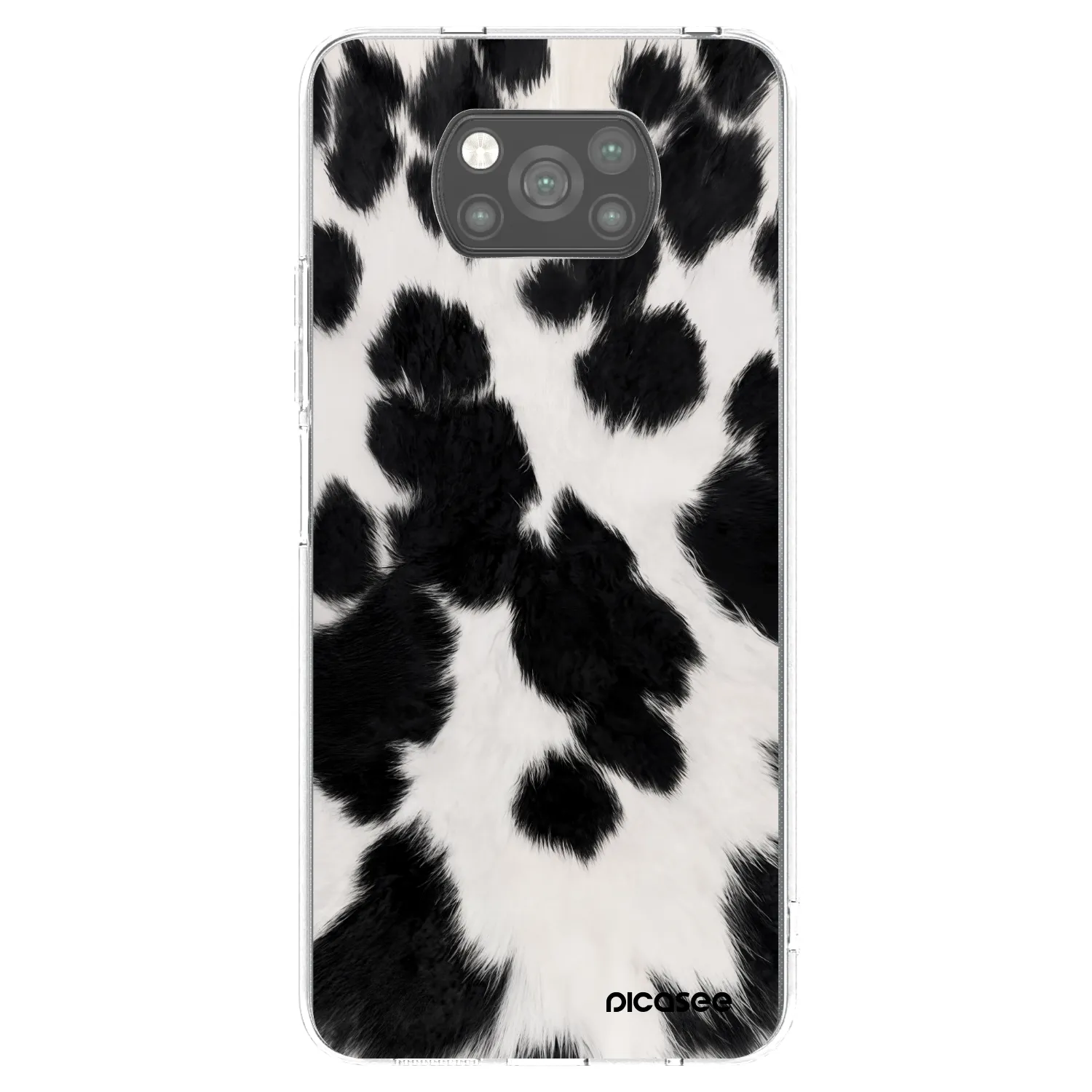 Picasee Xiaomi Poco X3 Pro Hülle - Schwarzes Silikon - Black Moo