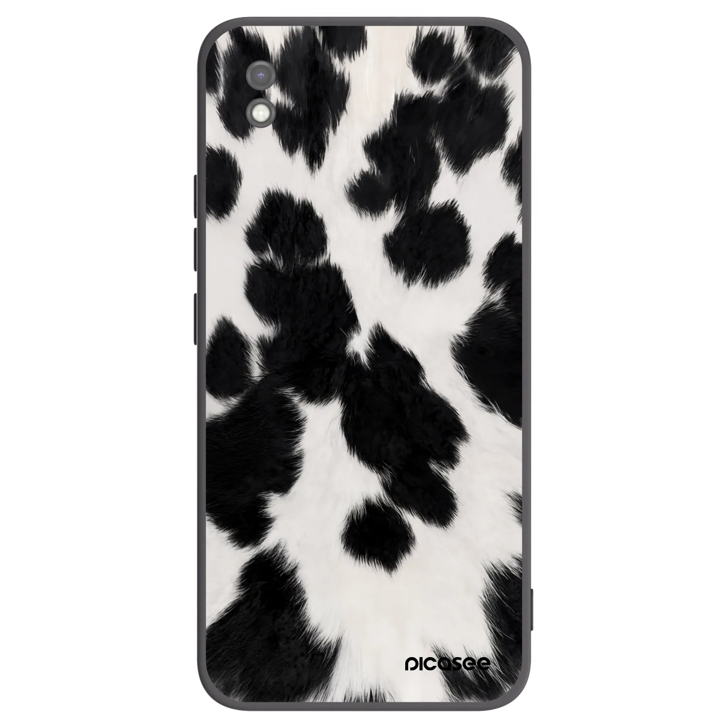 Picasee Xiaomi Redmi 9AT Hülle - Schwarzes Silikon - Black Moo