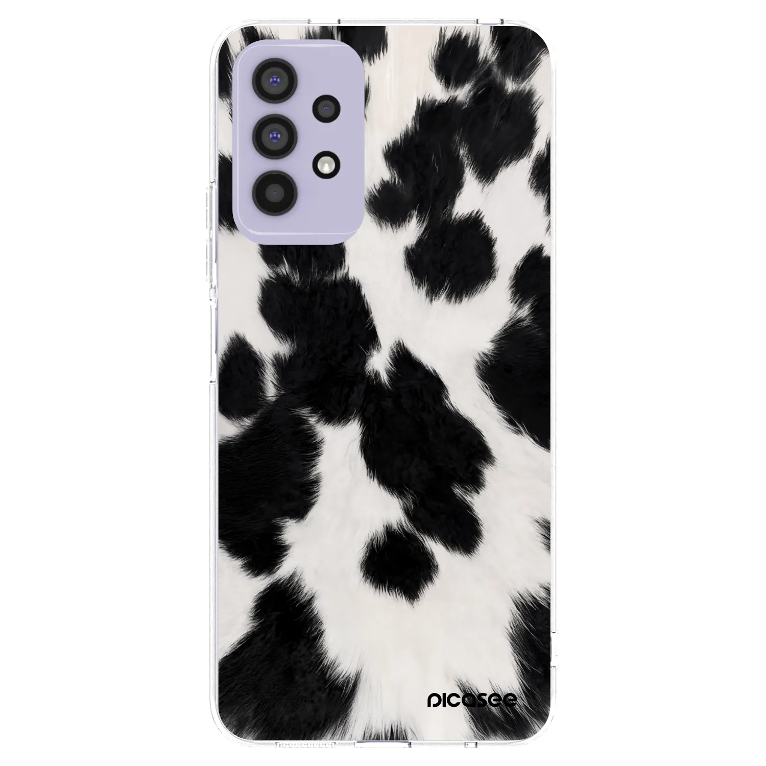 Picasee Samsung Galaxy A32 4G SM-A325F Hülle - Transparentes Silikon - Black Moo