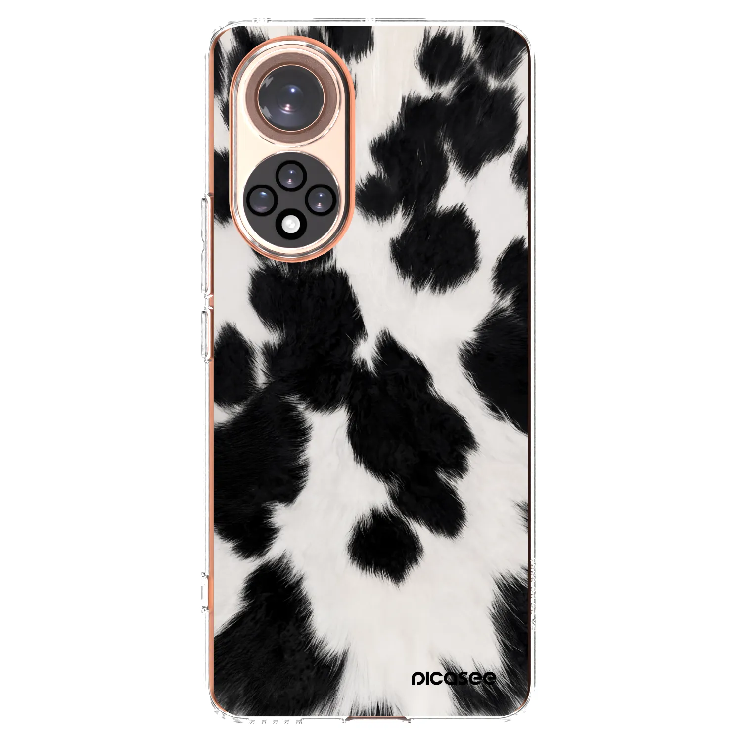Picasee Honor 50 5G Hülle - Transparentes Silikon - Black Moo