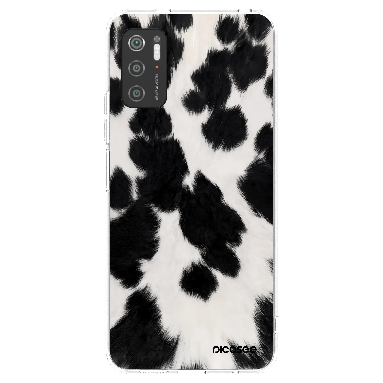 Picasee Xiaomi Poco M3 Pro 5G Hülle - Transparentes Silikon - Black Moo