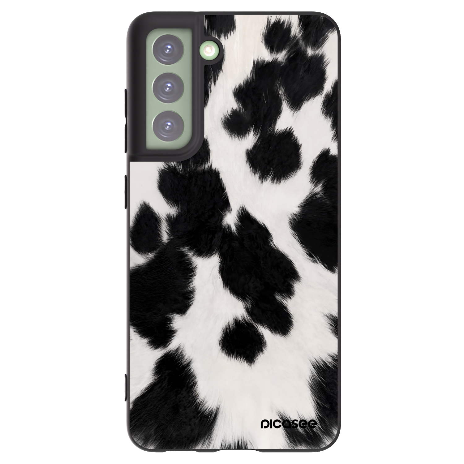 Picasee Samsung Galaxy S21 FE 5G Hülle - Schwarzes Silikon - Black Moo