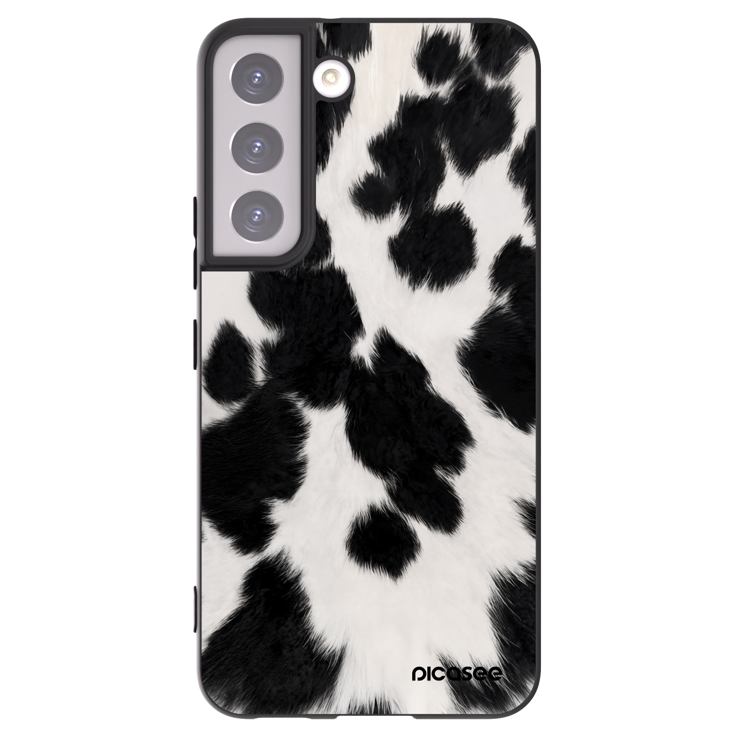 Picasee Samsung Galaxy S22 5G Hülle - Schwarzes Silikon - Black Moo