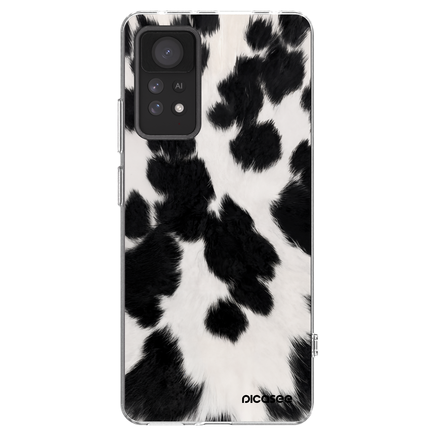 Picasee Xiaomi Redmi Note 11 Pro Hülle - Transparentes Silikon - Black Moo