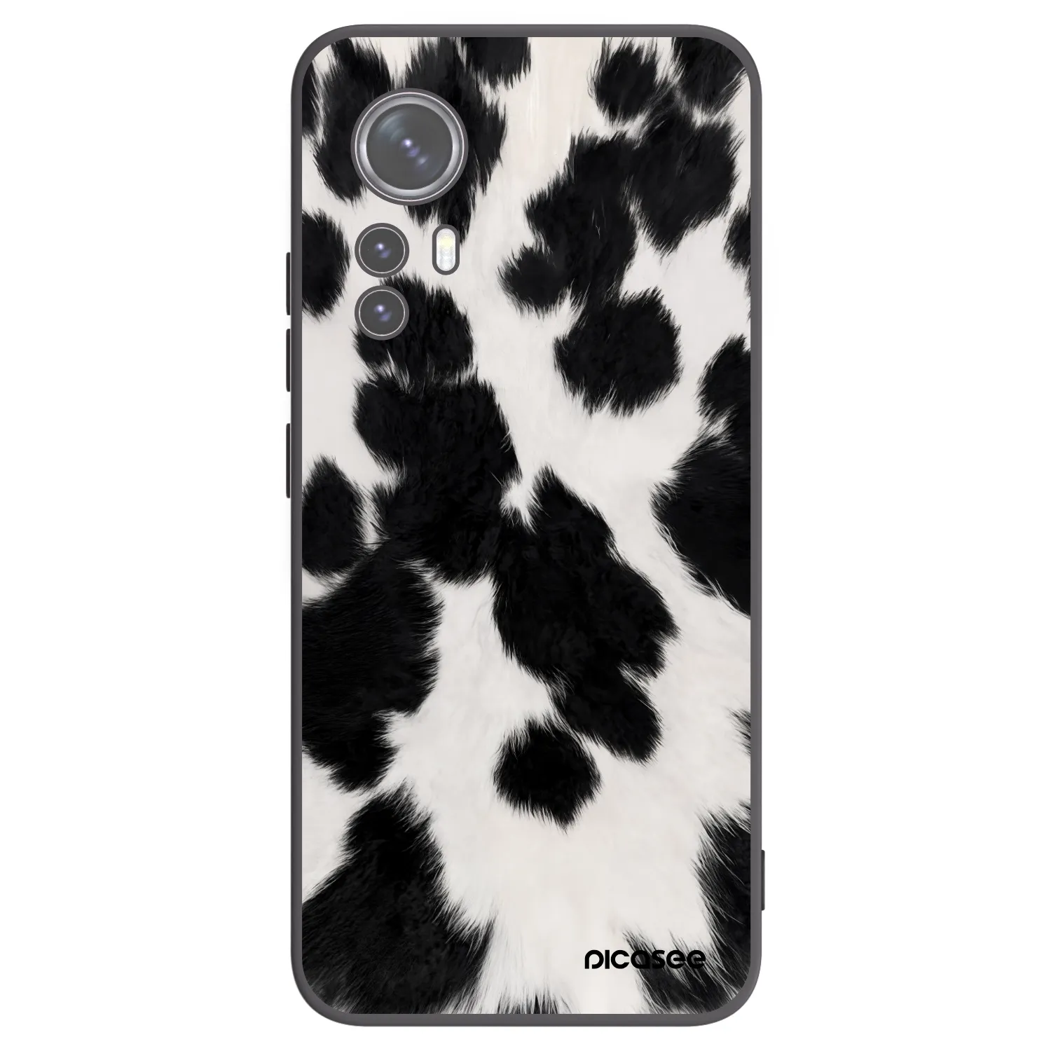 Picasee Xiaomi 12X Hülle - Schwarzes Silikon - Black Moo