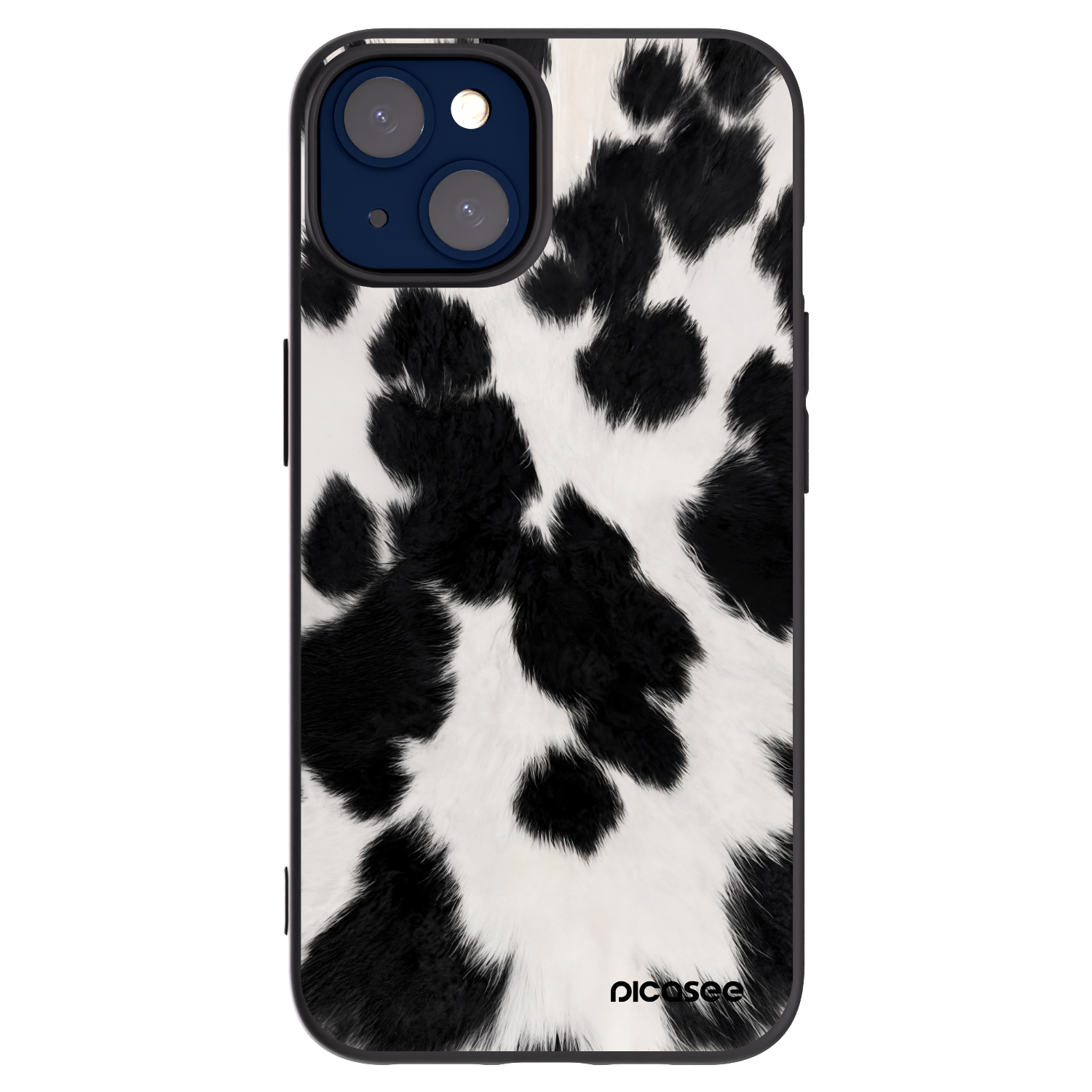 Picasee Apple iPhone 14 Hülle - Schwarzes Silikon - Black Moo