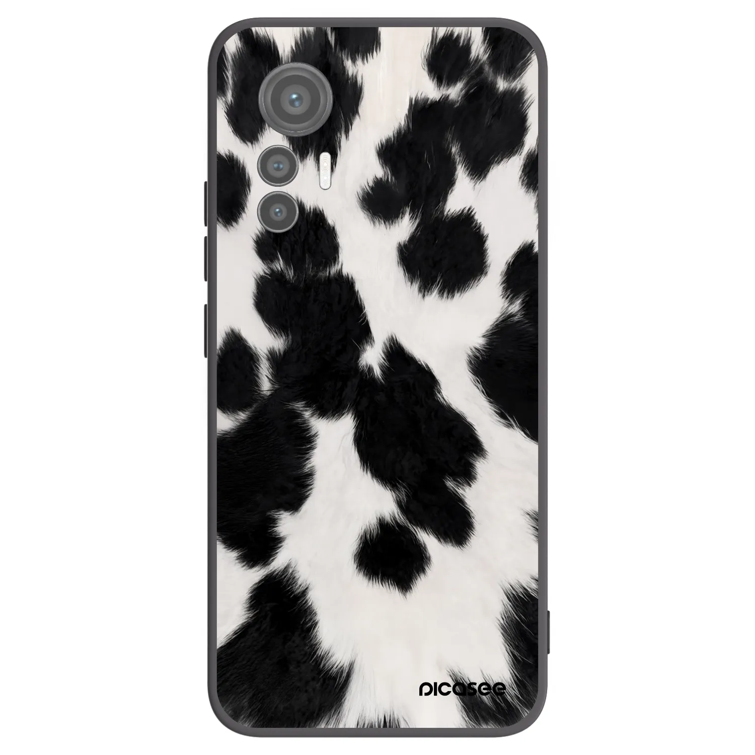 Picasee Xiaomi 12 Lite Hülle - Schwarzes Silikon - Black Moo