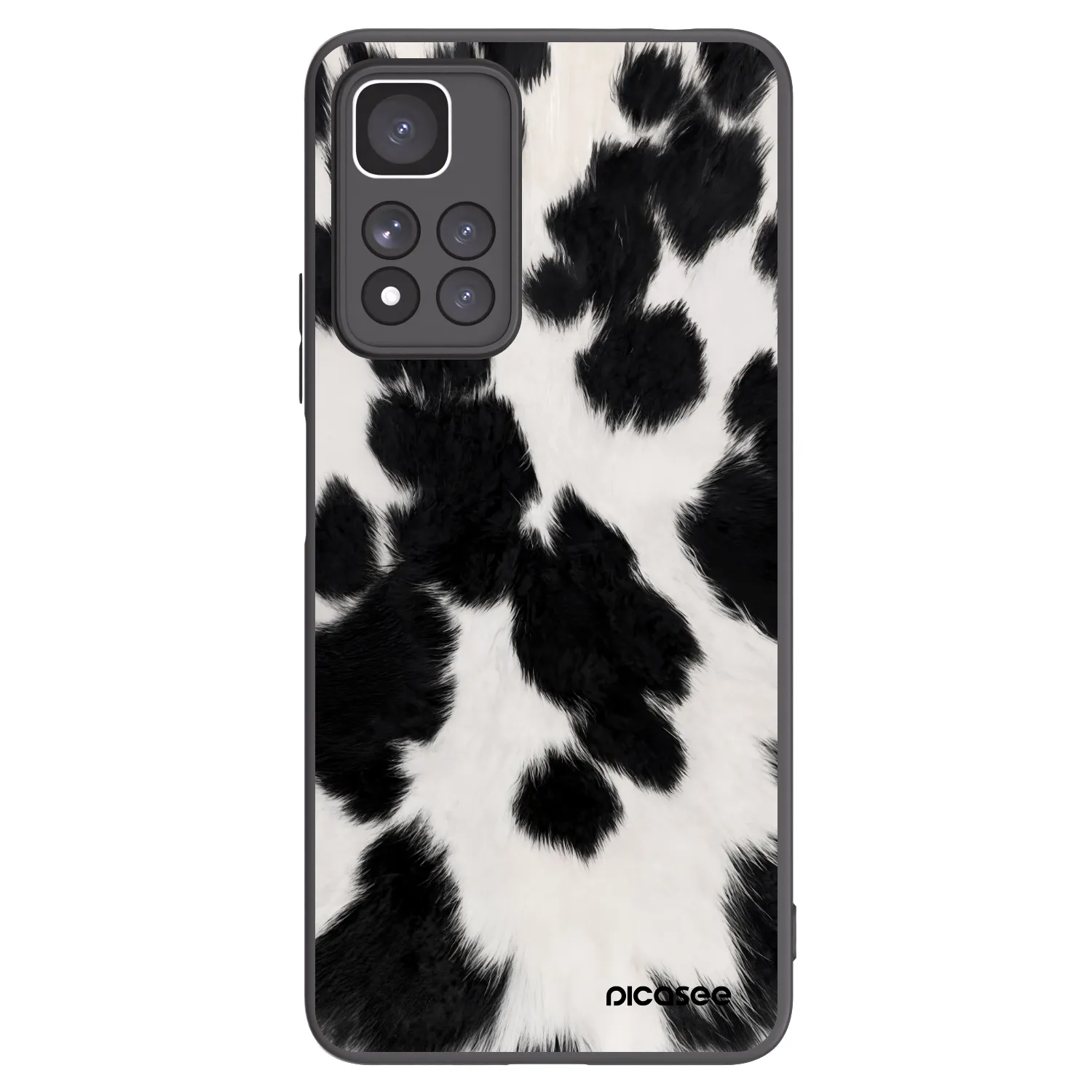 Picasee Xiaomi Redmi Note 11 Pro+ 5G Hülle - Schwarzes Silikon - Black Moo