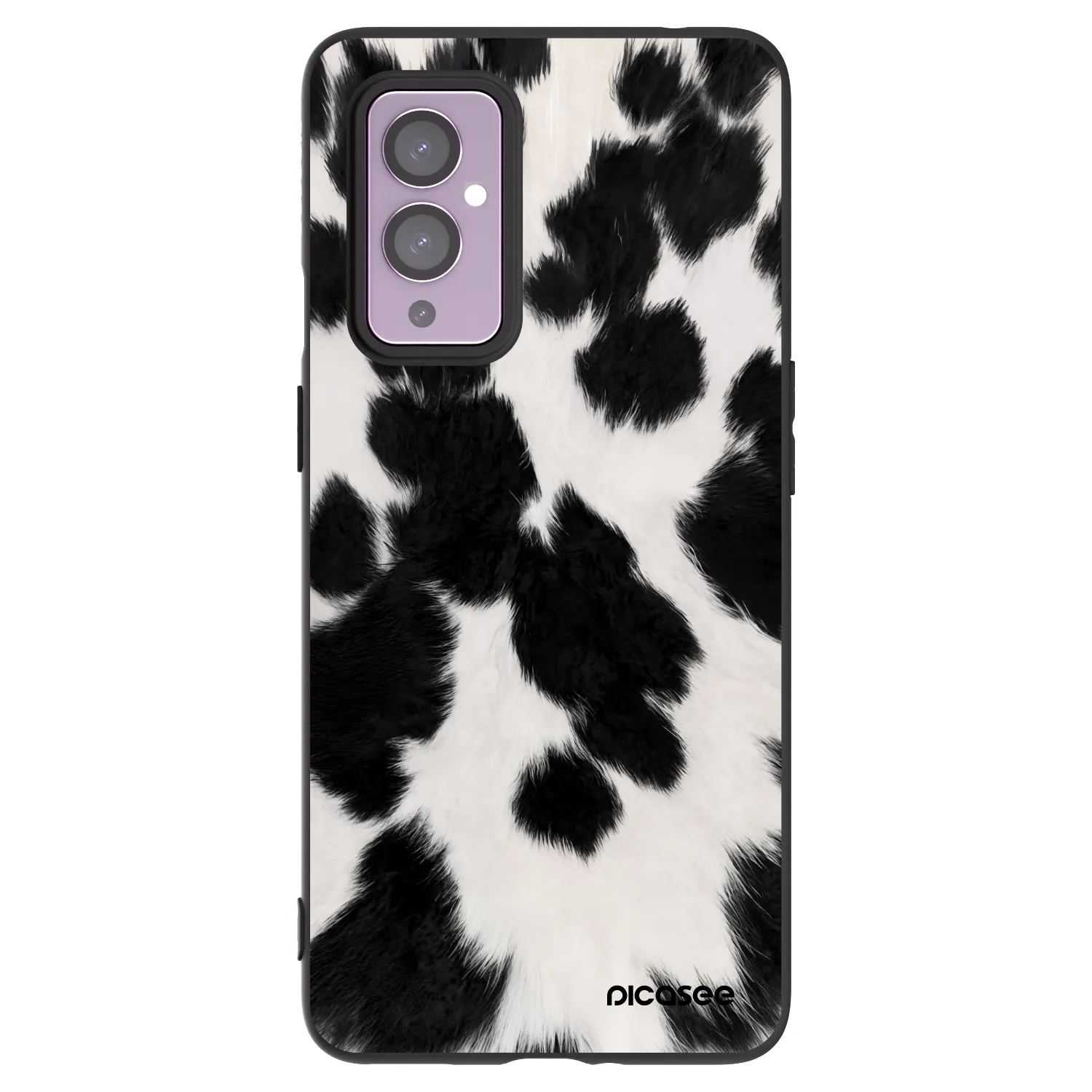 Picasee OnePlus 9 Hülle - Schwarzes Silikon - Black Moo